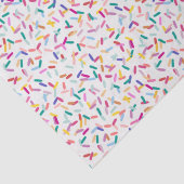 Sprinklen Seidenpapier (Detail)