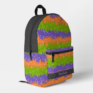 Sprinklen und Halloween-Eiscreme Bedruckter Rucksack