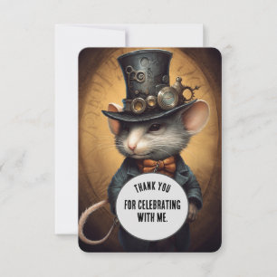 Sprinklepaws Danke Steampunk-Tier Benutzerdefinie