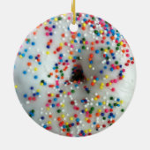 Sprinkler Doughnut Keramik Ornament (Hinten)