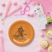 Sprinkler Fireman 70. Geburtstagsparty Papierplatt Pappteller (Party)