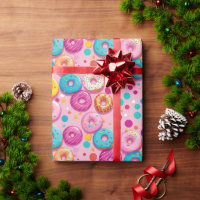 Sprinkler Genuss Donut Wrapping Papier