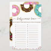 Sprinkler mit Liebe Baby Name Race Game (Vorne/Hinten)