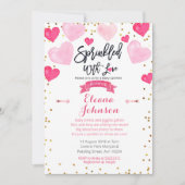 Sprinkler mit Liebe Baby Sprinkle Einladung (Vorderseite)