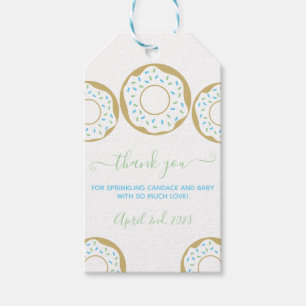 Sprinkler mit Liebe Baby Sprinkle Vielen Dank Geschenkanhänger