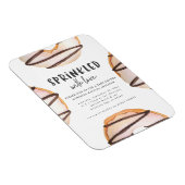 Sprinkler mit Liebe Donut Babydusche Magnet (Rechte Seite)