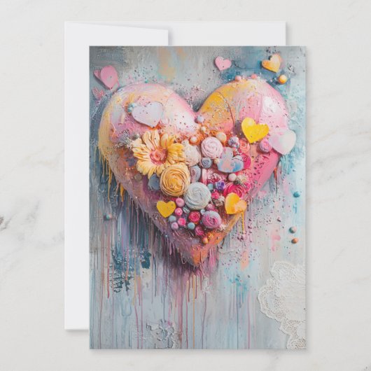 Sprinkler mit Liebe laden | Sweet Dots Einladung (Vorderseite)