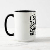 Sprinkler Sarcasm Tasse (Links)