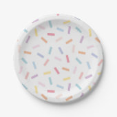 Sprinkles Baby Sprinkle Pappteller (Vorderseite)