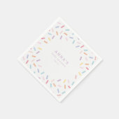 Sprinkles Baby Sprinkle Serviette (Ecke)