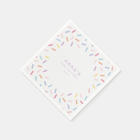 Sprinkles Baby Sprinkle Serviette (Ecke)