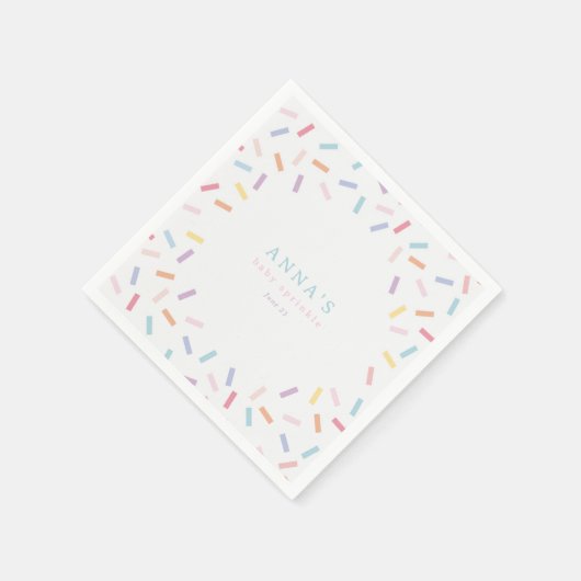 Sprinkles Baby Sprinkle Serviette (Ecke)