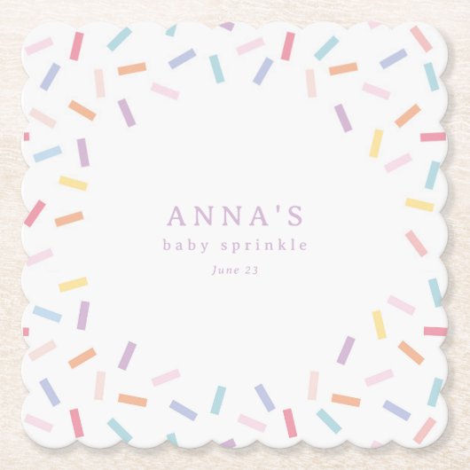 Sprinkles Baby Sprinkle Untersetzer (Vorderseite)