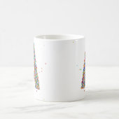 Sprinkles Design Monogram A Initial Coffee Tasse (Mittel)