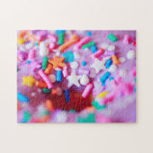 Sprinkles Donut Fotografy Complex Jigsaw Puzzle (Horizontal)