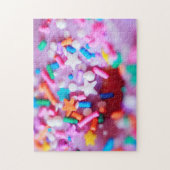 Sprinkles Donut Fotografy Complex Jigsaw Puzzle (Vertikal)