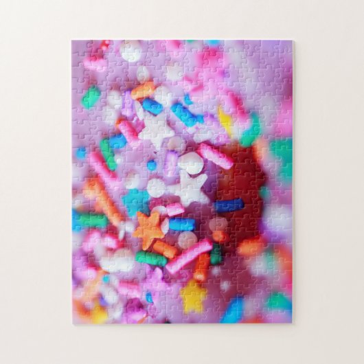 Sprinkles Donut Fotografy Complex Jigsaw Puzzle (Vertikal)