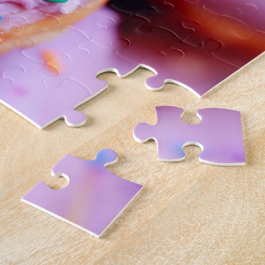 Sprinkles Donut Fotografy Complex Jigsaw Puzzle (Seite)
