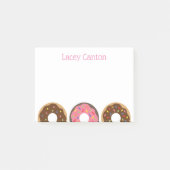 Sprinkles Donuts Personalisiertes Post-it-Notepad Post-it Klebezettel (Vorderseite)