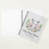 Sprinkles Elephant BABY SHOWER Album Planner Notes Planer (Anzeige)