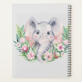 Sprinkles Elephant BABY SHOWER Album Planner Notes Planer (Rückseite)