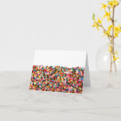 Sprinkles-Filled Cards Karte (Gelbe Blume)