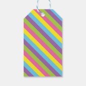 Sprinkles Geburtstagskuchen Personalisierte Gesche Geschenkanhänger (Rückseite)