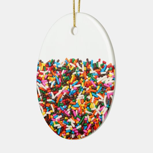 Sprinkles-gefüllte Ornamente (Links)