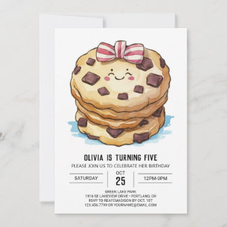 Sprinkles Kinder Online-Cookies Geburtstag Einladung