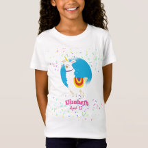 Sprinkles Llama Einhorn Girls Niedlich benennen Sp