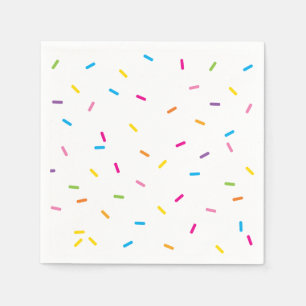 SPRINKLES Modernes, niedliches, gemustertes und bu Serviette