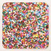 Sprinkles Paper-Untersetzer Rechteckiger Pappuntersetzer (Vorderseite)