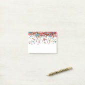 Sprinkles Post-it®-Hinweise Post-it Klebezettel (Auf Schreibtisch)