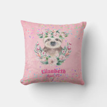Sprinkles SLOTH Boho Girls Pink Blume Geschenke Ni