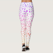 "SPRINKLES!" Spaß Farbenfrohe Yoga Pants Leggings (Rückseite)