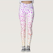 "SPRINKLES!" Spaß Farbenfrohe Yoga Pants Leggings (Vorderseite)