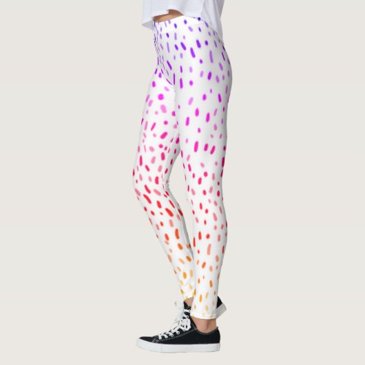 "SPRINKLES!" Spaß Farbenfrohe Yoga Pants Leggings (Links)