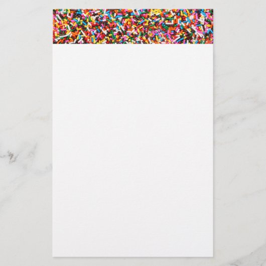 Sprinkles Stationery Briefpapier (Vorderseite)