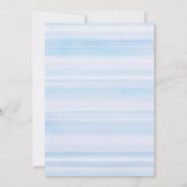 Sprinkles Sweet Blueberry Cupcake 1. Geburtstag Einladung (Rückseite)