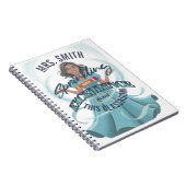 Sprinkling Black Excellence Personalized Journal Notizblock (Rechte Seite)