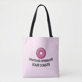Sprinklt Ihre Donut Tote Tasche