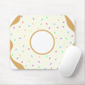 Sprinkly Donut Mousepad (Mit Mouse)