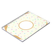 Sprinkly Donut Notizblock (Linke Seite)