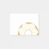 Sprinkly Donut Post-it Klebezettel (Vorderseite)