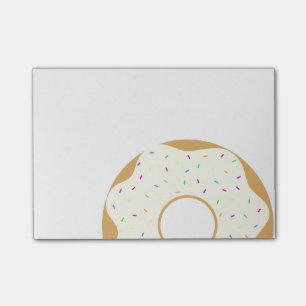 Sprinkly Donut Post-it Klebezettel