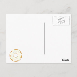 Sprinkly Donut Postkarte
