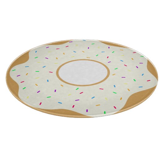 Sprinkly Donut Schneidebrett (Ecke)