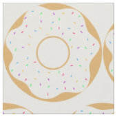 Sprinkly Donut Stoff (Nahaufnahme)