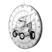 Sprint-Auto-Kontur Dartscheibe (Vorderseite rechts)