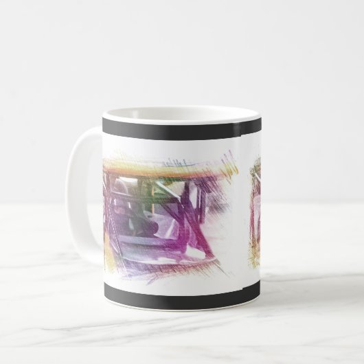 Sprint-Auto-Tassen Tasse (Vorderseite Links)